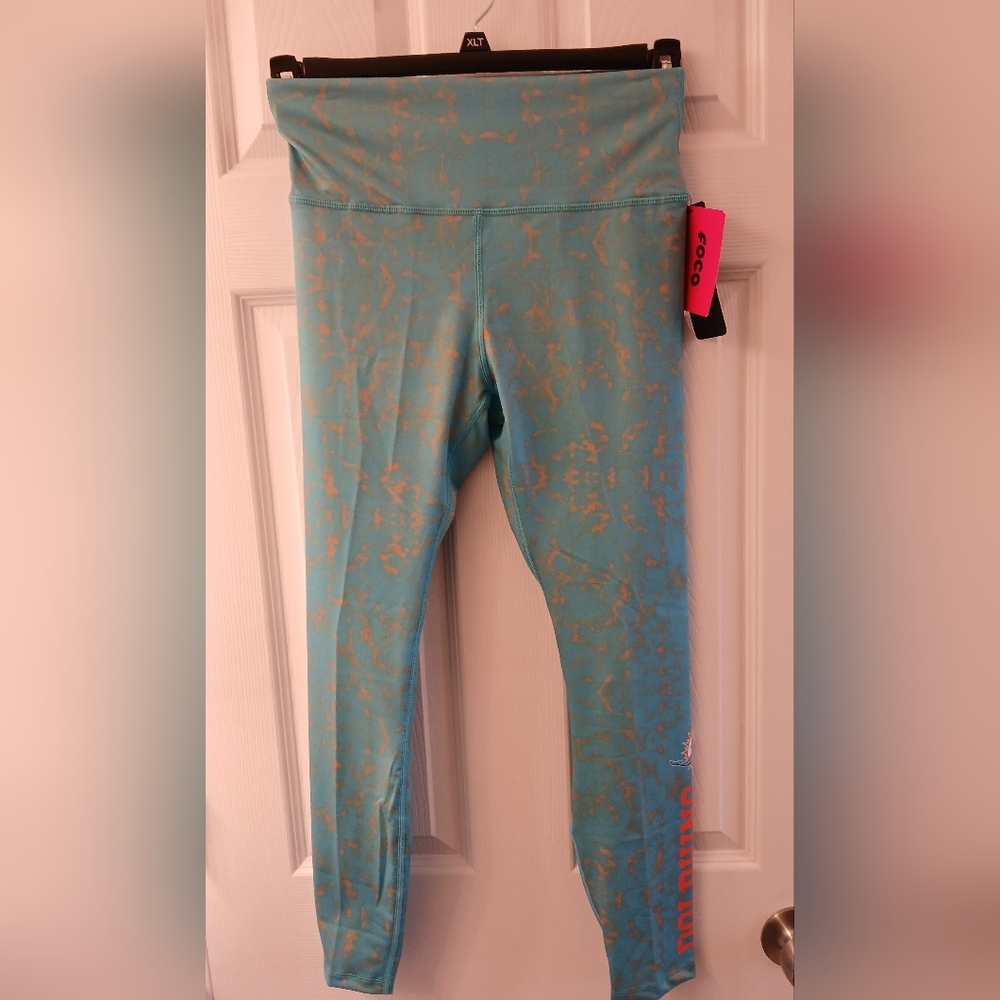 FOCO Women's NFL Miami Dolphins Cloud Leggings – Size Large – NWT